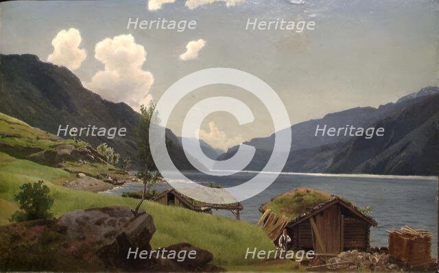 View of Suldal, 1852. Creator: J. F. Eckersberg.