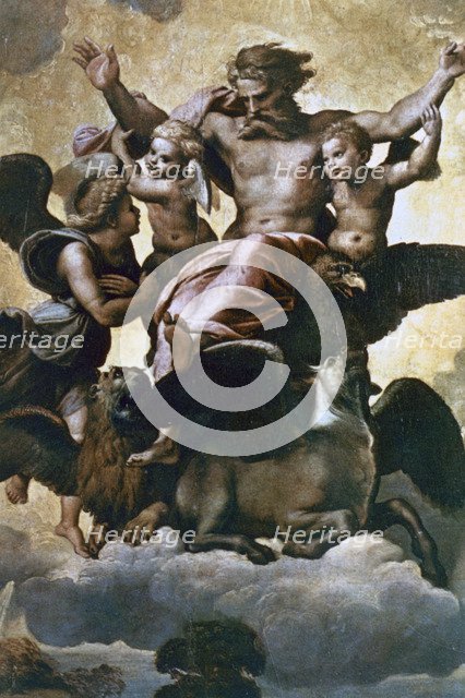 'Vision of Ezekiel', c1518. Artist: Raphael