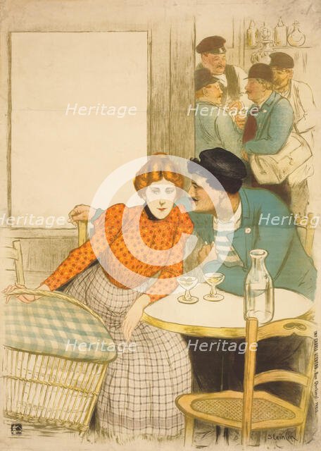 L'Assommoir, 1900. Creator: Theophile Alexandre Steinlen.