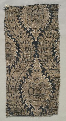 Textile Fragment, late 16th century. Creator: Unknown.