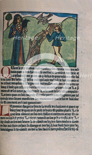 'Le Livre du Roy Modus', 1486 (1947). Artist: Unknown.