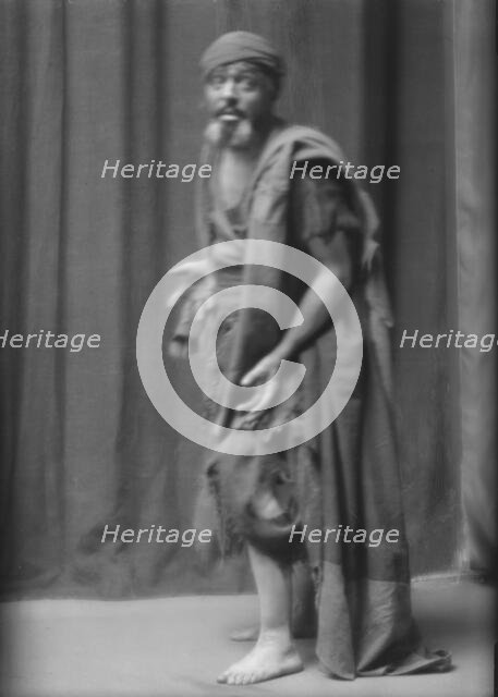 Skinner, Otis, in "Kismet", 1912 Apr. 5. Creator: Arnold Genthe.