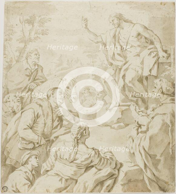 Saint John the Baptist Preaching, n.d. Creator: Unknown.