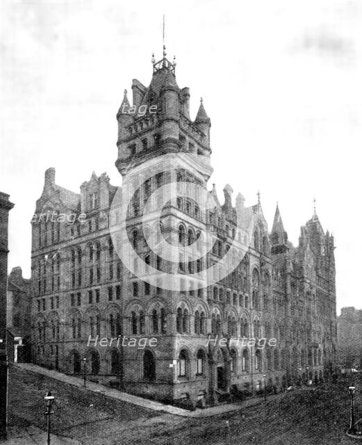 The Young Men's Christian Association's new buildings at Glasgow, 1898. Creator: Maclure and Macdonald.
