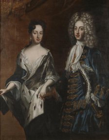 Frederick IV, Duke of Holstein-Gottorp, and Princess Hedvig Sophia, 1700.  Creator: David von Krafft.