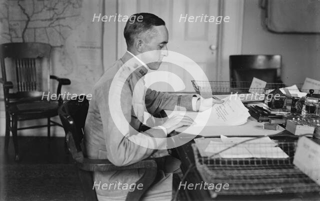 Maj. Chester P. Barnett, 1917 or 1918. Creator: Bain News Service.