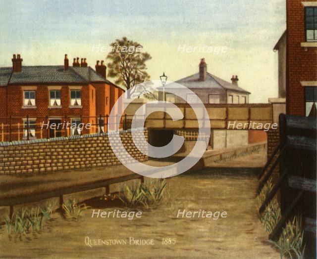'Queenstown Bridge, Swindon, 1885', (1943). Creator: G. Puckey.