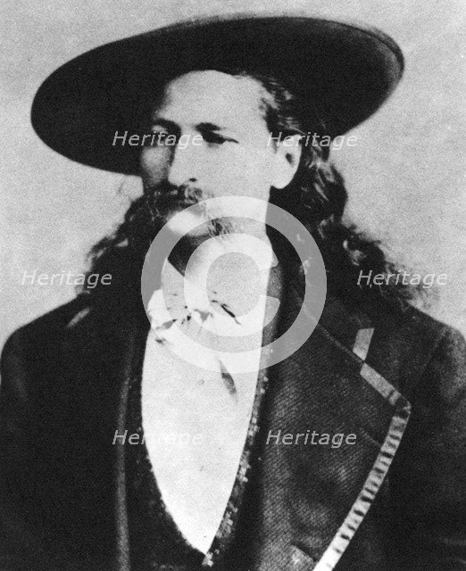 Wild Bill Hickock, American scout and lawman, 1873 (1954). Artist: Unknown