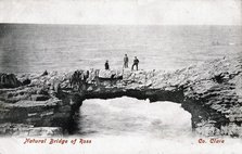 Natural Bridge of Ross, County Clare, Ireland, 1906. Artist: Unknown