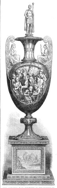The Alexandra Vase, presented to the Princess of Wales by the Danish residents...Great Britain, 1864 Creator: Unknown.