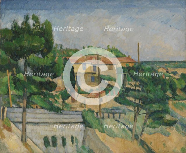 The Road Bridge at L'Estaque, 1879-1882. Creator: Paul Cezanne.