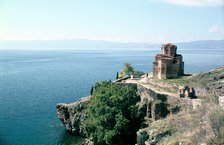 Church of St John the Divine, Kaneo, Lake Ohrid, Macedonia