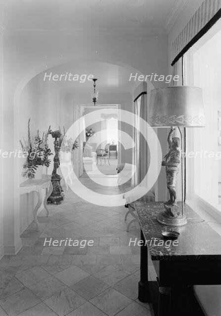 James H. Bereman, residence at 6650 Roxbury Ln., LaGorce Island, Miami Beach, Florida, 1940. Creator: Gottscho-Schleisner, Inc.
