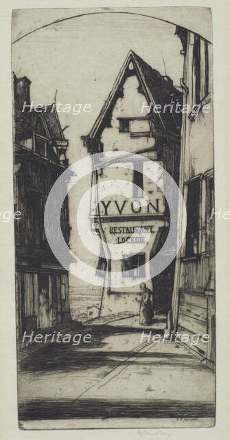 Yvon, 1911. Creator: David Young Cameron.