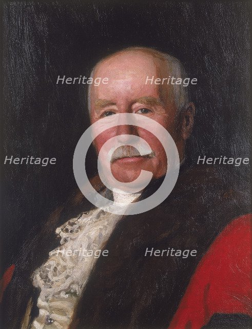 'Sir Frederick Prat Alliston', c1908. Artist: Charles Haigh Wood