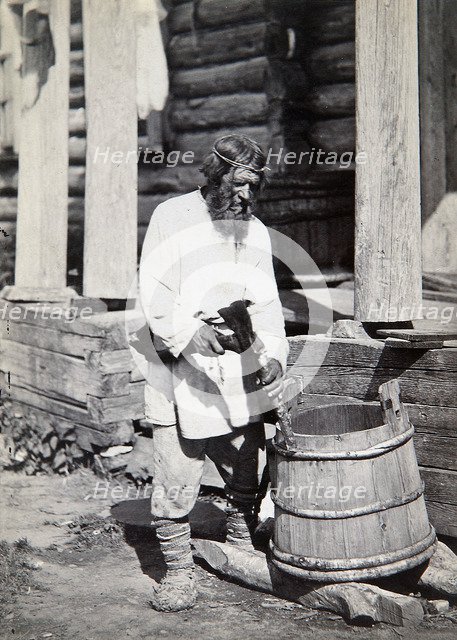 A peasant, 1890s. Artist: Unknown