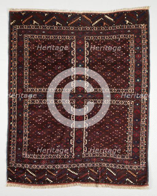 Door Rug (Ensi), c. 1900. Creator: Unknown.