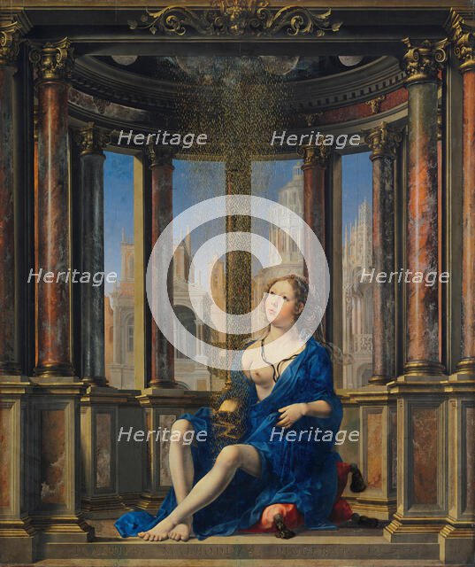 Danae, 1527. Creator: Gossaert; Jan (ca. 1478-1532).