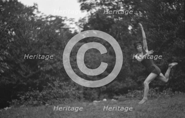 Michio Ito pupils, 1921 June 24. Creator: Arnold Genthe.