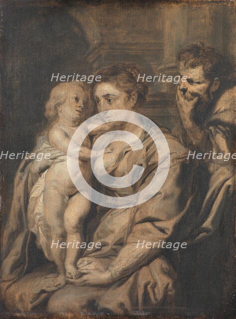 The Holy Family, 1630-1878. Creator: Peter Paul Rubens.