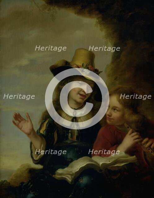 The Shepherdess's Song, 1638-1678. Creator: Jurgen Ovens.