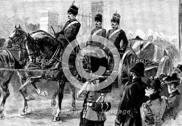 The Funeral of Field-Marshal Sir Patrick Grant, 1895. Creator: P Naumann.