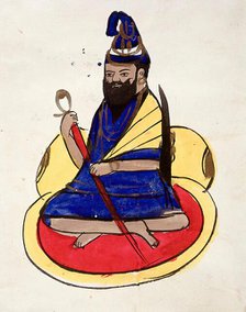 Bahadur Shah, King of Delhi. Creator: Unknown.