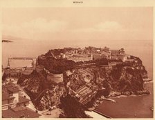 'General view of the Principality of Monaco', 1930. Creator: Unknown.