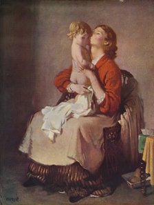 'Lady Orpen and Child', 1935. Artist: William Newenham Montague Orpen.