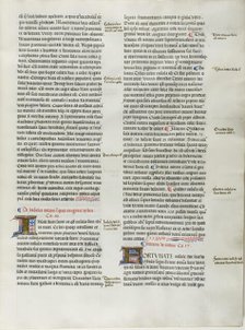 Folio Five from Burchard of Sion's De locis ac mirabilibus mundi, or an Illuminated Geo..., c. 1460. Creator: Burchard of Mount Sion.