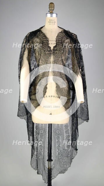 Evening dolman, American, ca. 1870. Creator: Unknown.