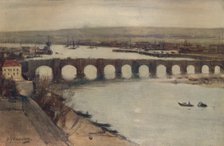 'Berwick Bridge', c1912, (c1915). Artist: David Young Cameron.