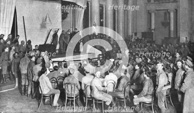 'Dans la Russie des Bolcheviks; les contrastes d'un pays en pleine anarchie militaire et..., 1918. Creator: Unknown.