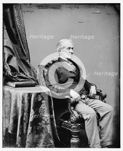 Friedrich von Gerolt, between 1860 and 1875. Creator: Unknown.