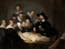 The Anatomy Lesson of Dr Nicolaes Tulp, c1660. Creator: Rembrandt Harmensz van Rijn.