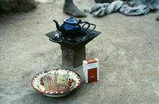 Making tea, Mali, 1990. Creator: Amanda Waite.