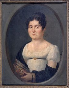 Portrait said to be of Mrs. Jules Raulin (Empire period), between 1804 and 1814. Creator: Unknown.