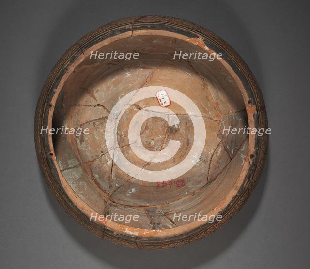 Geometric Pyxis, 700s BC. Creator: Unknown.