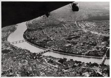 Aerial view of Basel, Switzerland, from a Zeppelin, 1928 (1933). Artist: Unknown