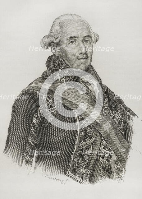 Ventura Caro Maza de Lizana, (1742-1809), Captain General of Valencia, Spanish military, 1851.  Creator: Unknown.