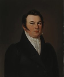 Portrait of Nikolai Sinebrychoff (1788-1848), 1830. Creator: Lindh, Johan Erik (1793-1865).