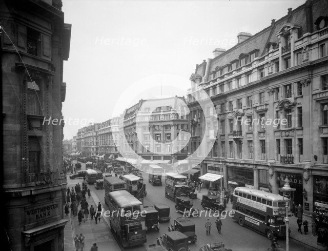 Regent Street, London. Artist: Unknown