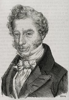 Francisco Martínez de la Rosa, (1787-1862), Spanish statesman and dramatist, 1853. Creator: José Severini.