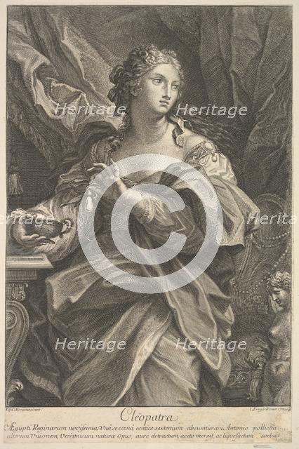 Cleopatra, 1720. Creator: Johann Jakob Frey the Elder.