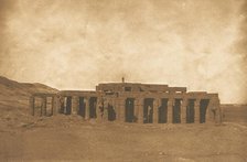 Vue générale des Ruines du Rhamesseum, à Thèbes (Tombeau d'Osymandian), 1849-50. Creator: Maxime du Camp.