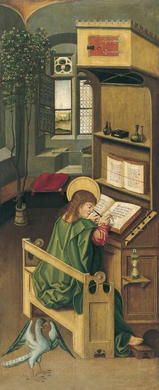 Saint John the Evangelist, 1478. Artist: Mälesskircher, Gabriel (ca. 1425-1495)