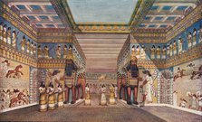 Ancient civilisation: within the palace of an Assyrian king, 1907. Artist: Unknown.