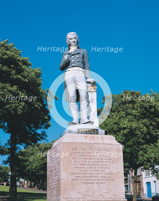 Edward Jenner (1749-1823), English scientist who discovered the smallpox vaccine.