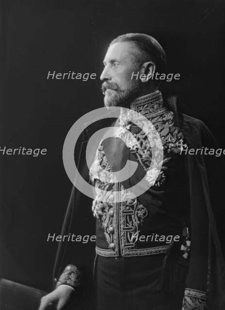 Gaston Liebert, portrait photograph, 1919 May 27. Creator: Arnold Genthe.