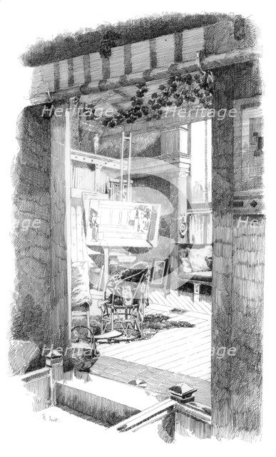 'The Studio', c1880-1882. Artist: Unknown